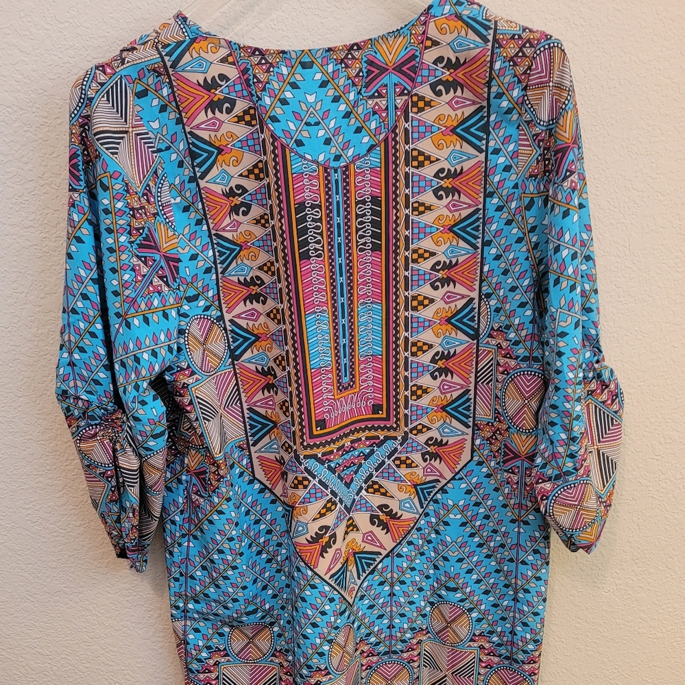 Flowy hippy blouse